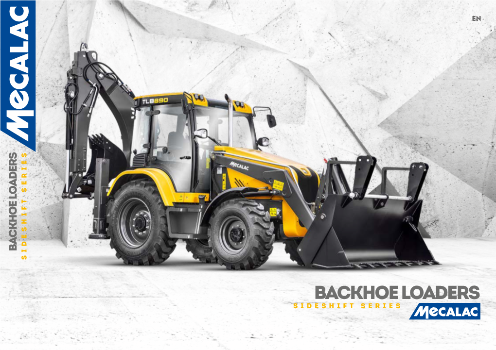 Backhoe Loaders Backhoe Sideshift Series Sideshift