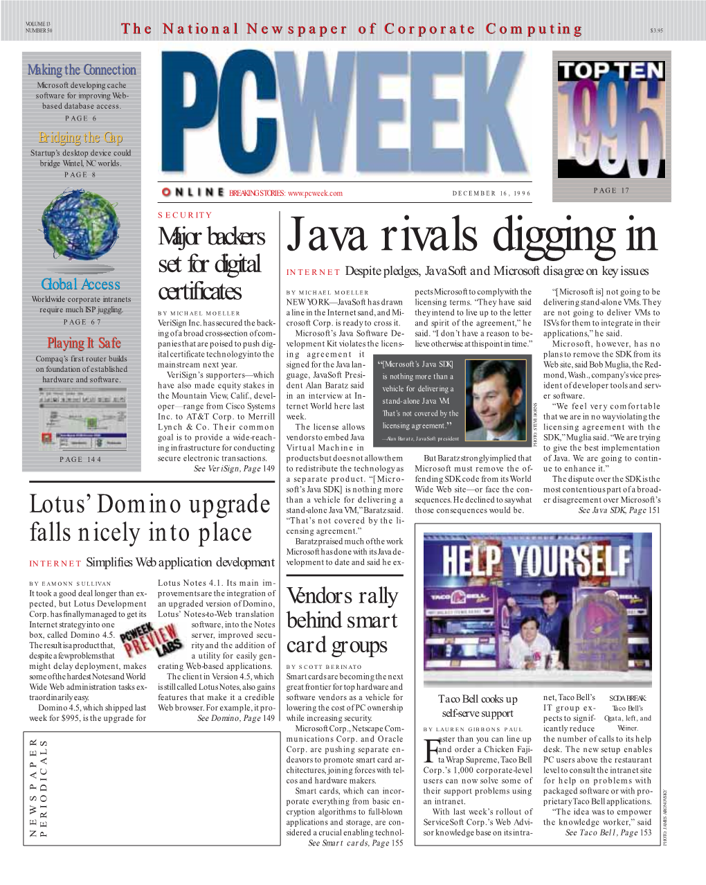 December 16, 1996 / PC Week