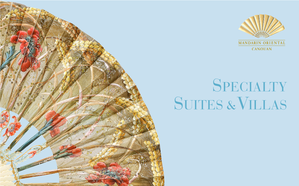 Specialty Suite & Villa Brochure