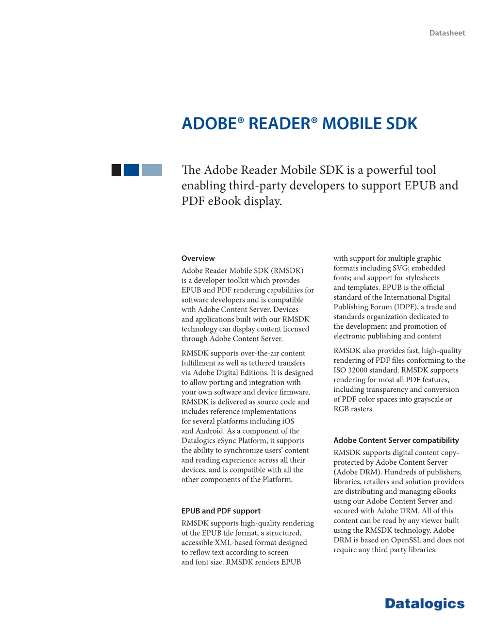 Adobe® Reader® Mobile Sdk