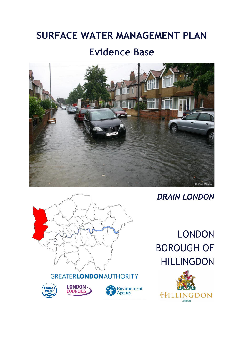 Surface Water Management Plan Part 1 Evidence Base