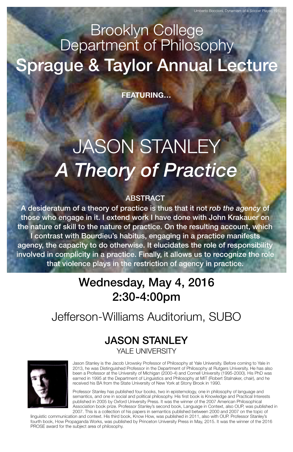 JASON STANLEY a Theory of Practice