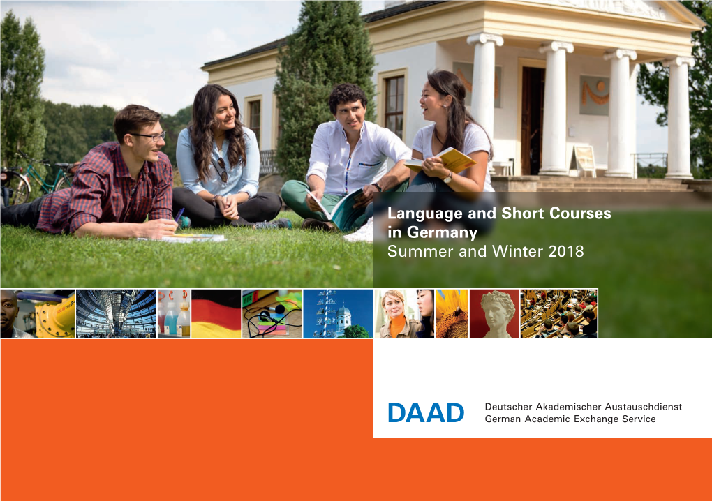 Language and Short Courses in Germany Summer and Winter 2018