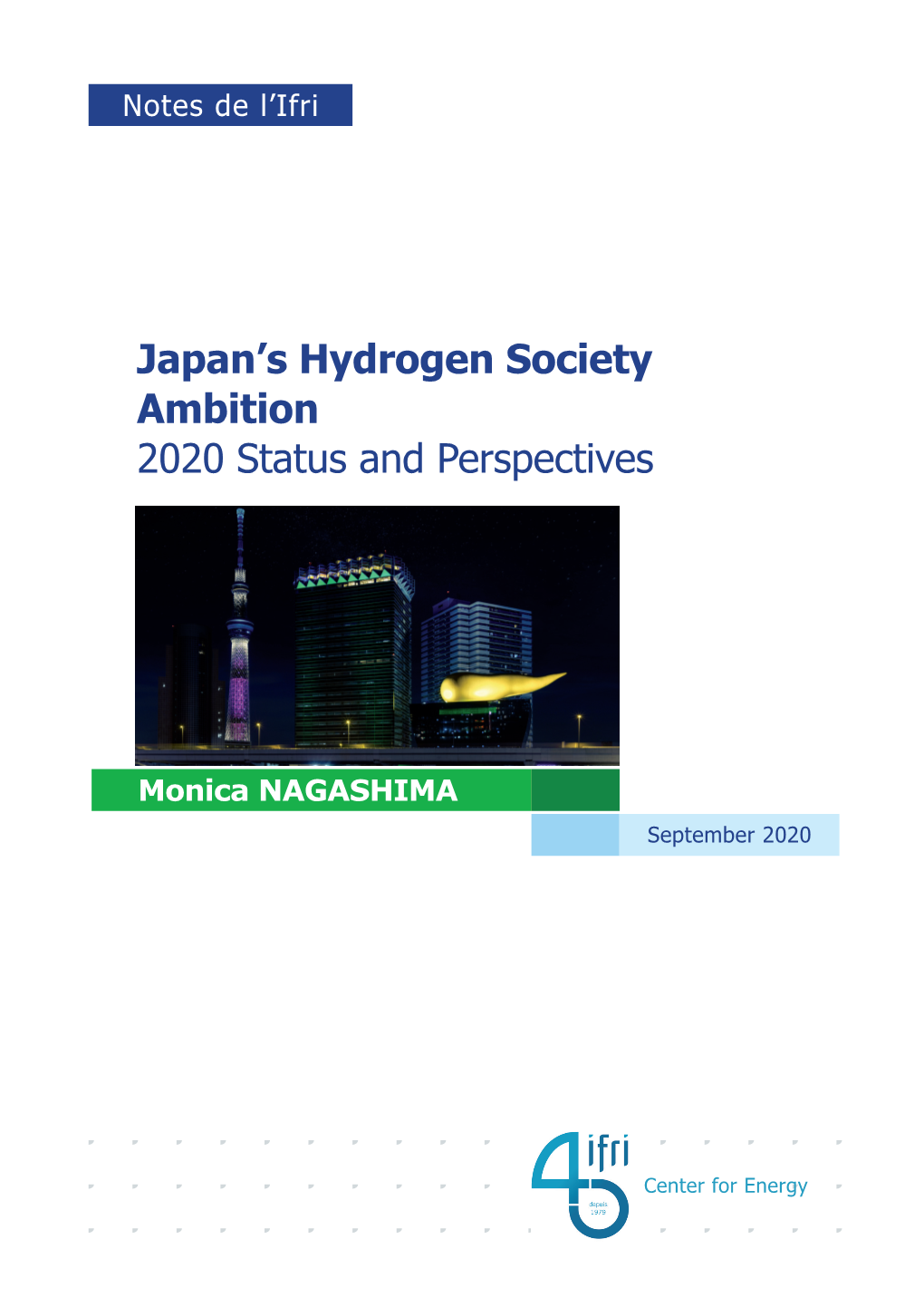 Japan's Hydrogen Society Ambition