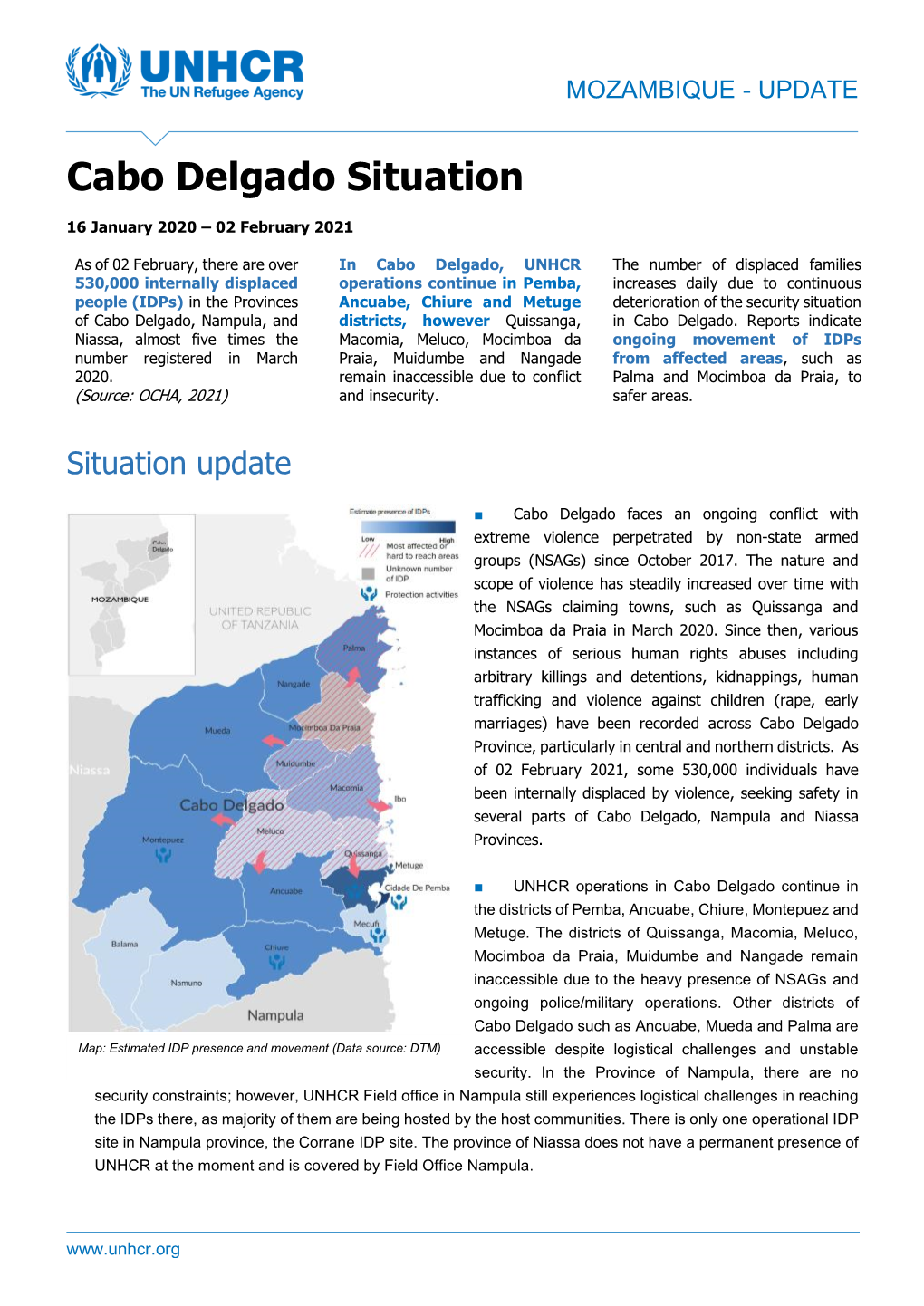 Cabo Delgado Situation