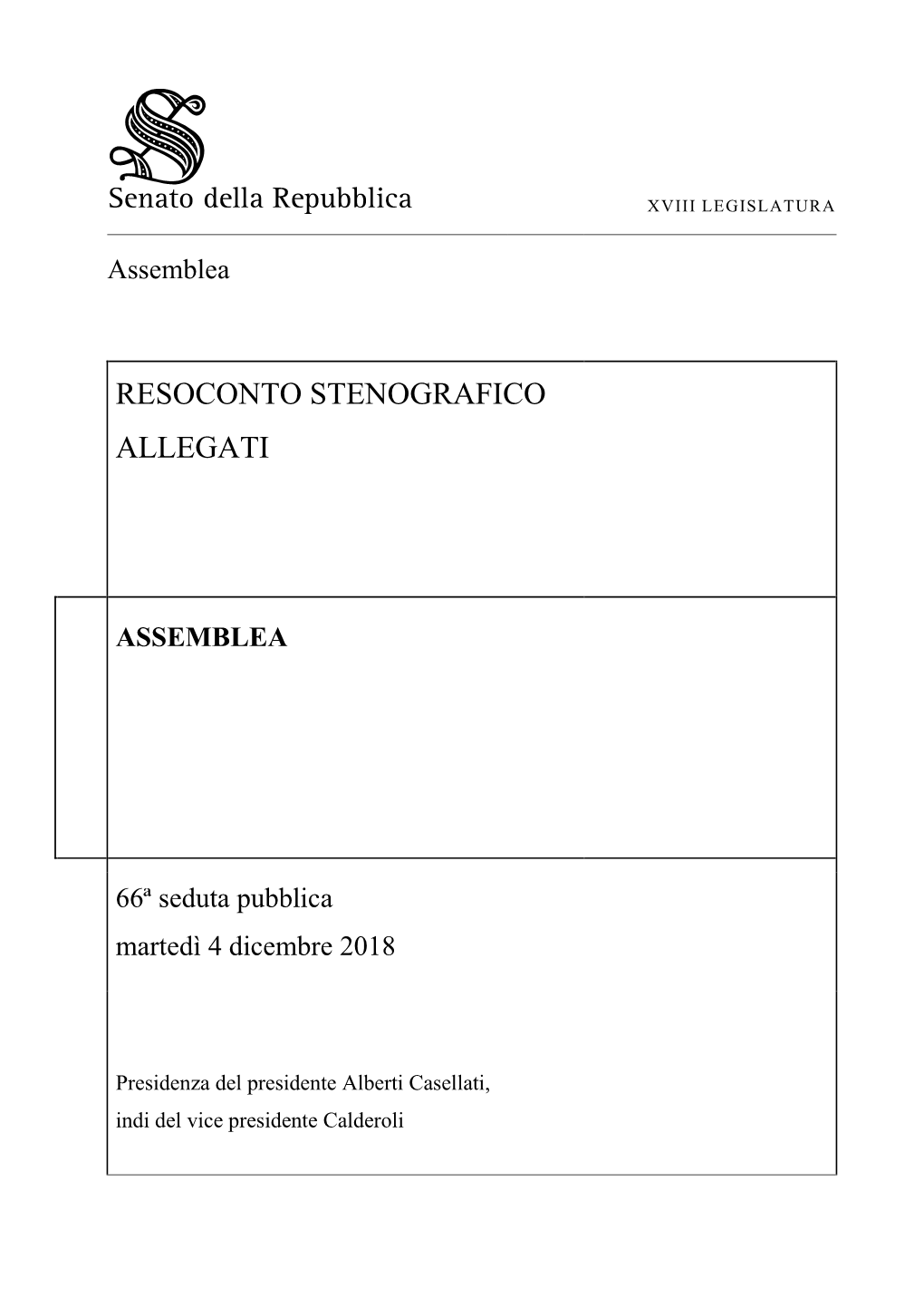 Revisione Stampato N. 1