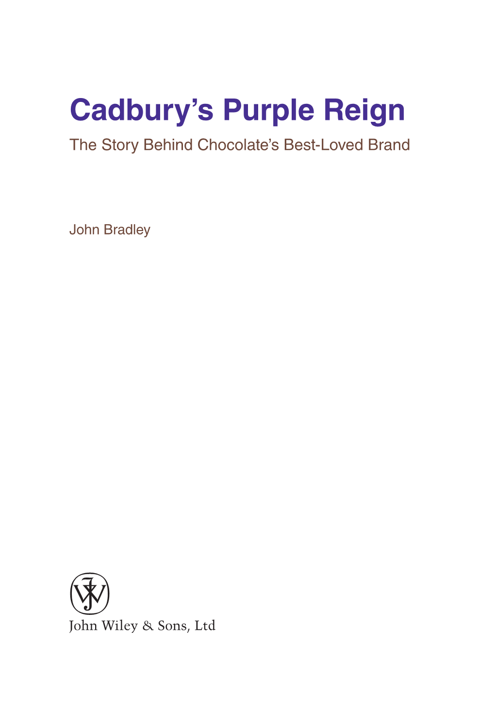 Cadbury's Purple Reign