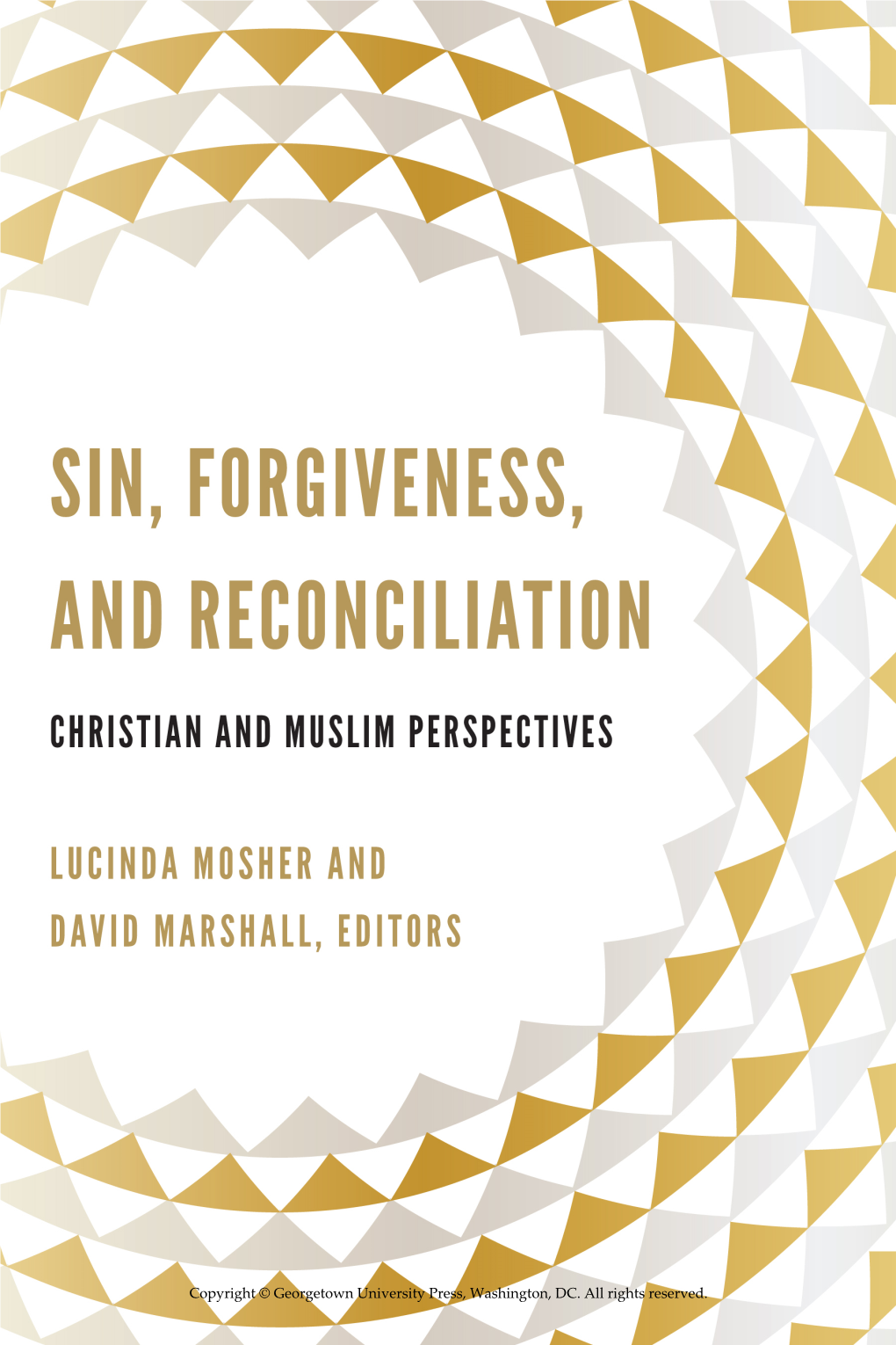 Sin, Forgiveness, and Reconciliation