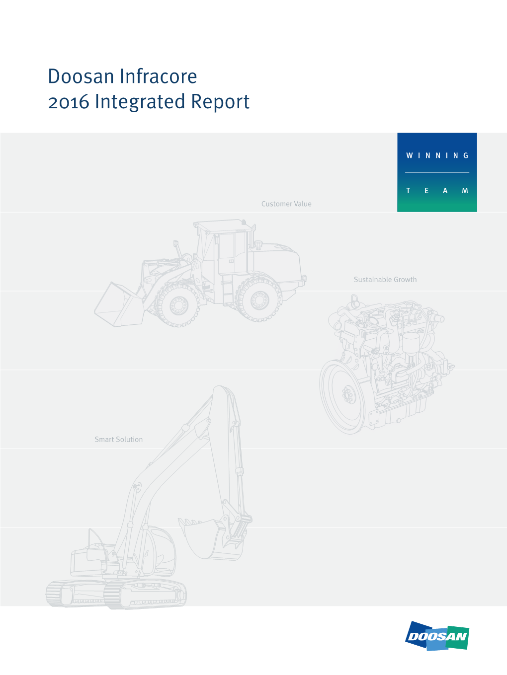 Doosan Infracore 2016 Integrated Report