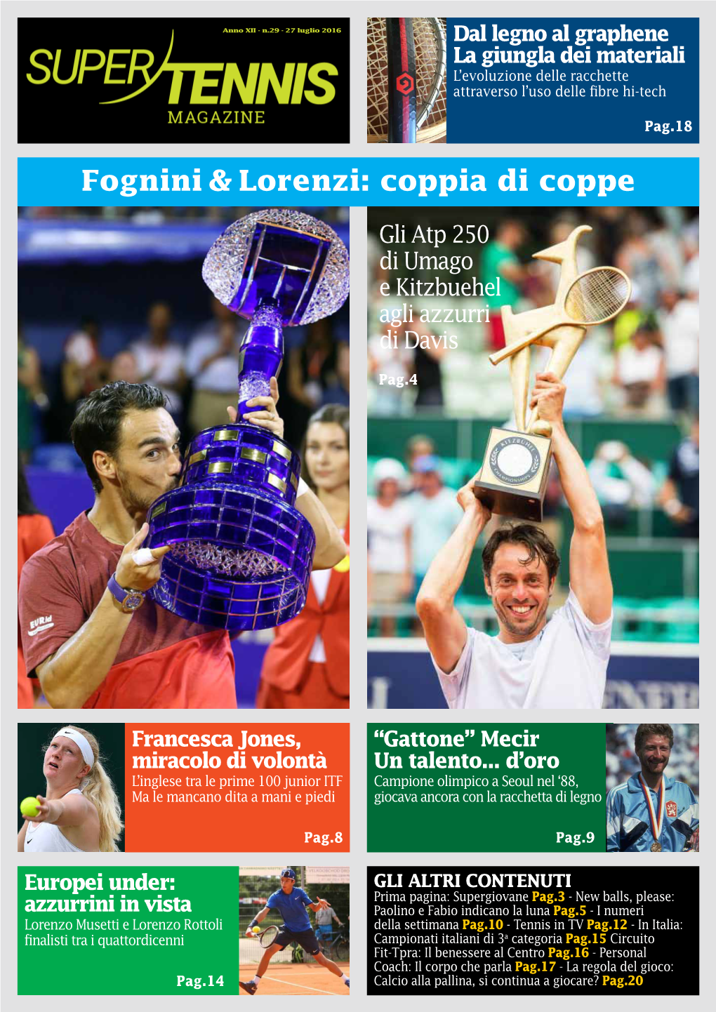 Fognini & Lorenzi: Coppia Di Coppe