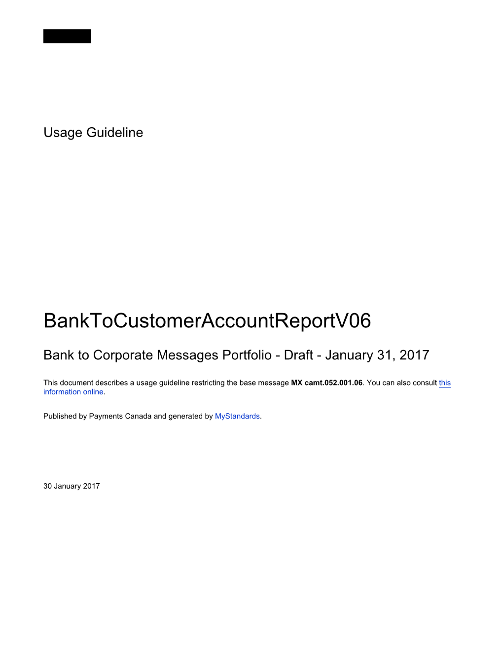 Banktocustomeraccountreport