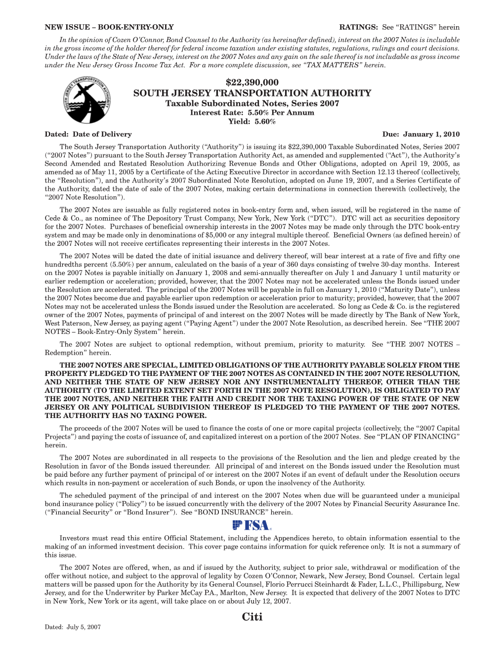 Official Statement (PRINTED).Pdf