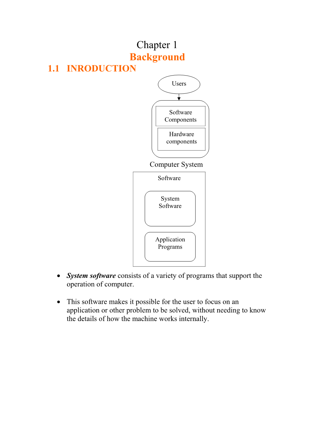 System Software Consists of a Variety of Programs That Support the Operation of Computer