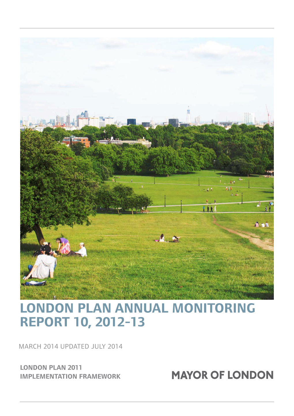 London Plan Annual Monitoring Report 9