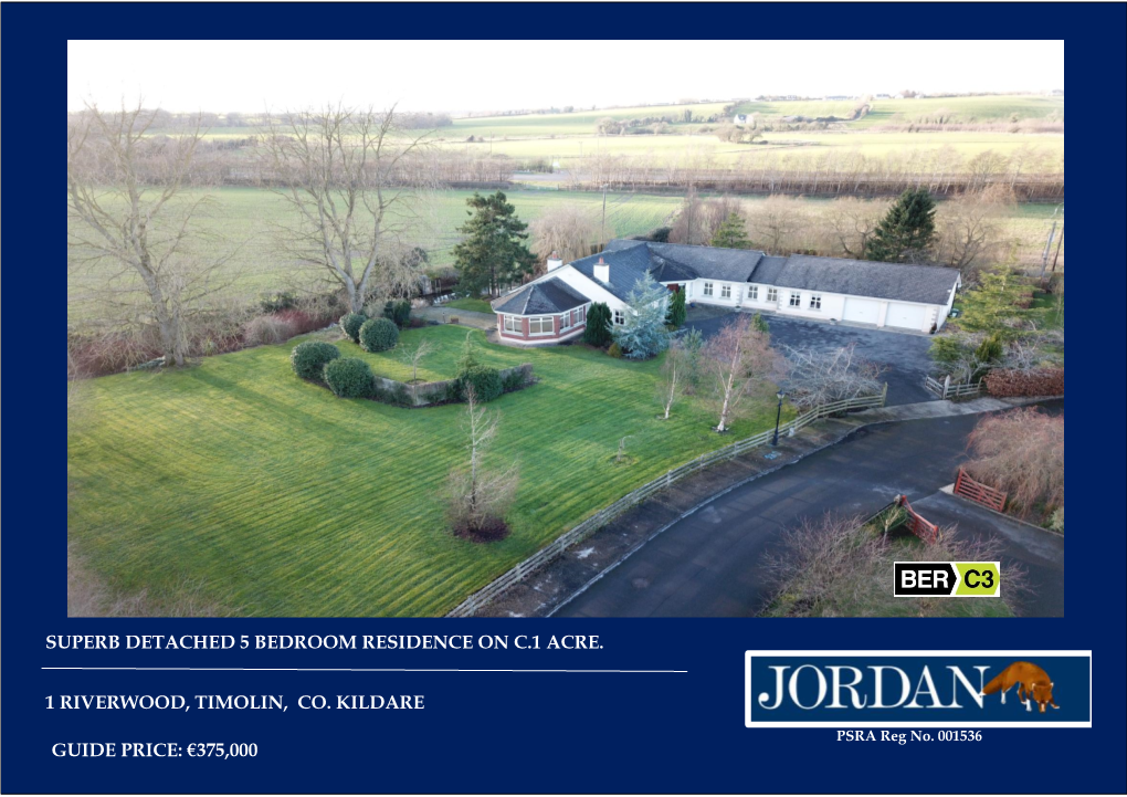 Superb Detached 5 Bedroom Residence on C.1 Acre. 1