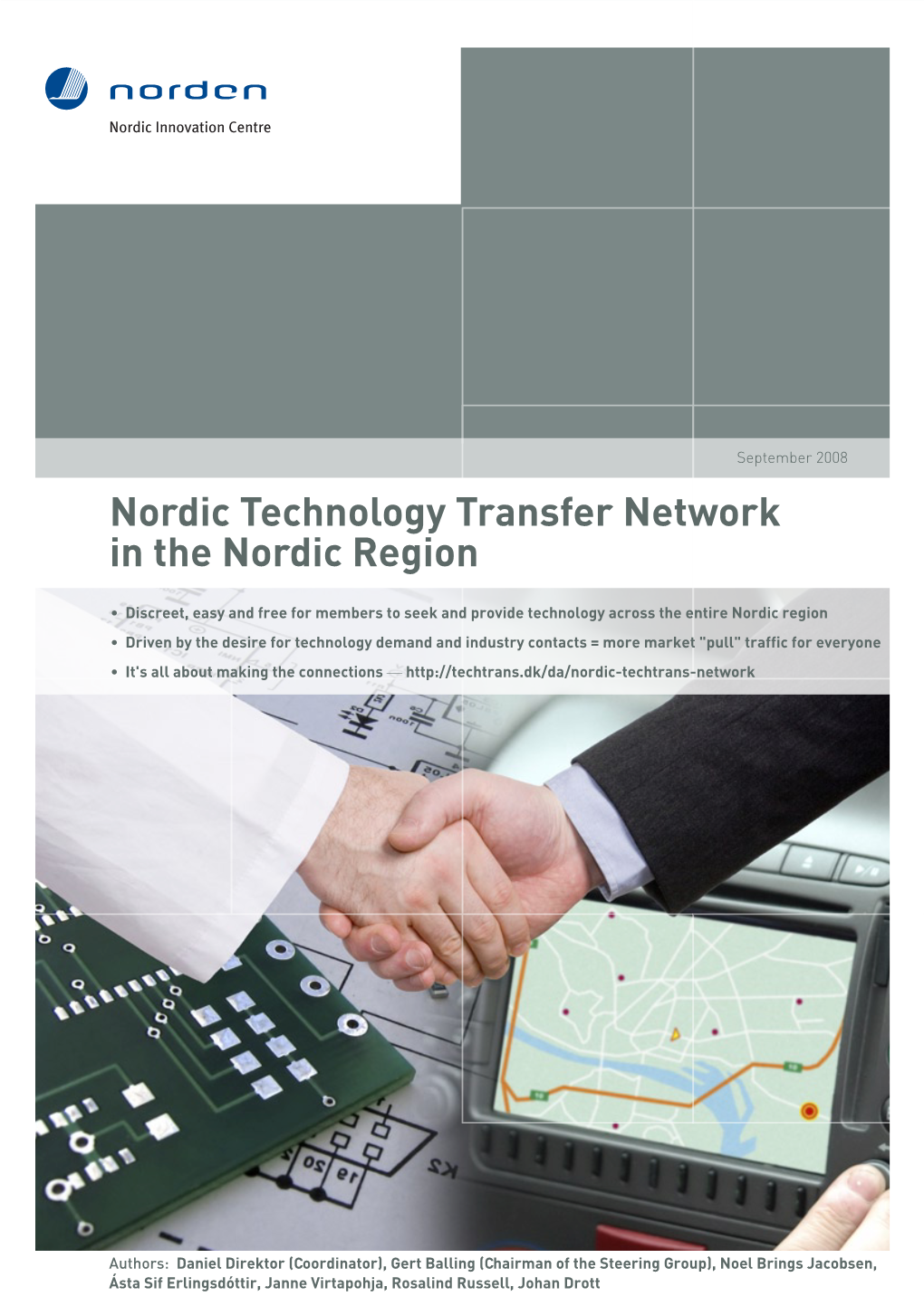 Nordic Technology Transfer Network in the Nordic Region