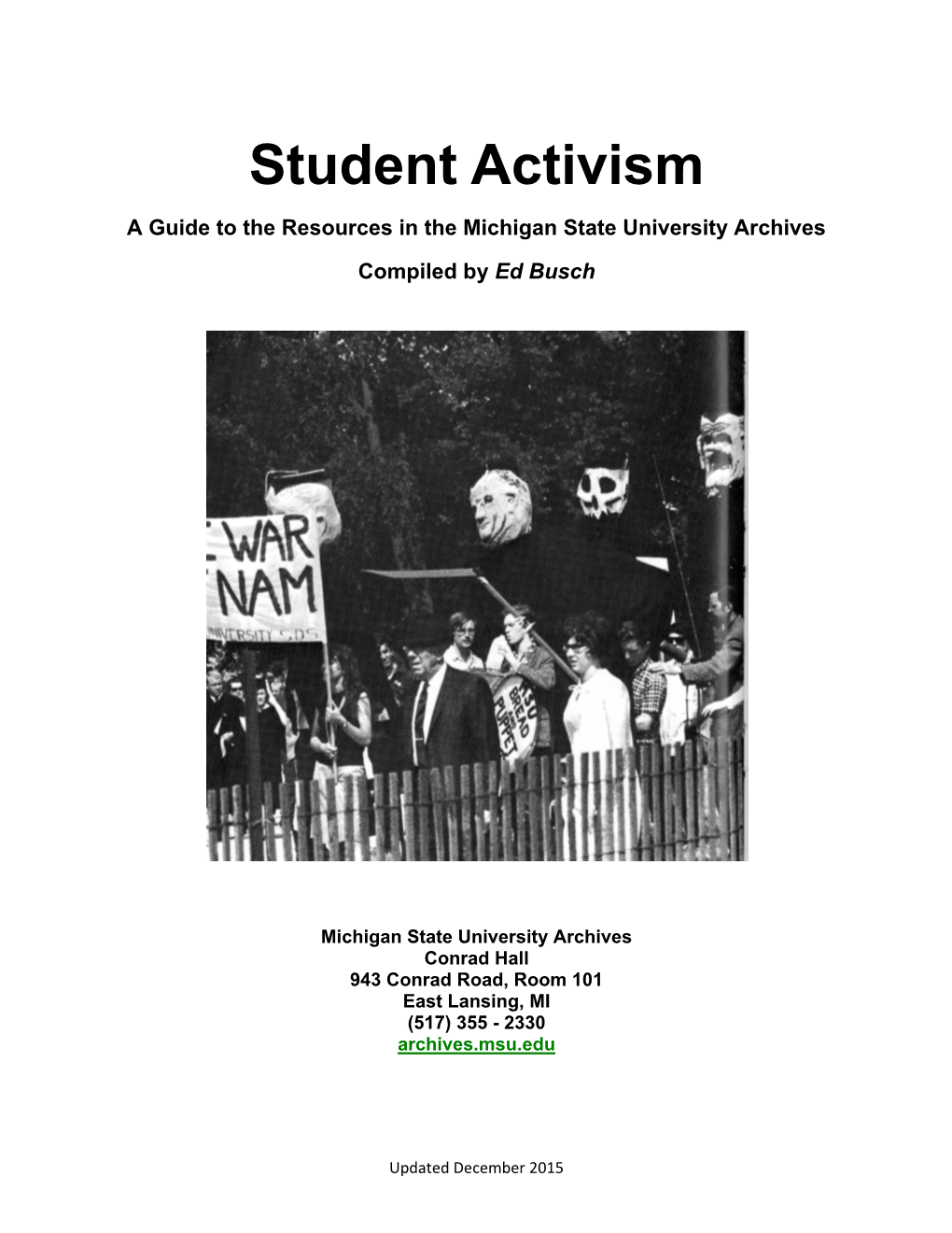 Student Activism