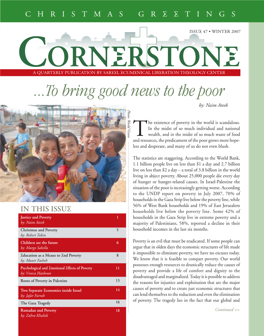 Cornerstone Issue 47