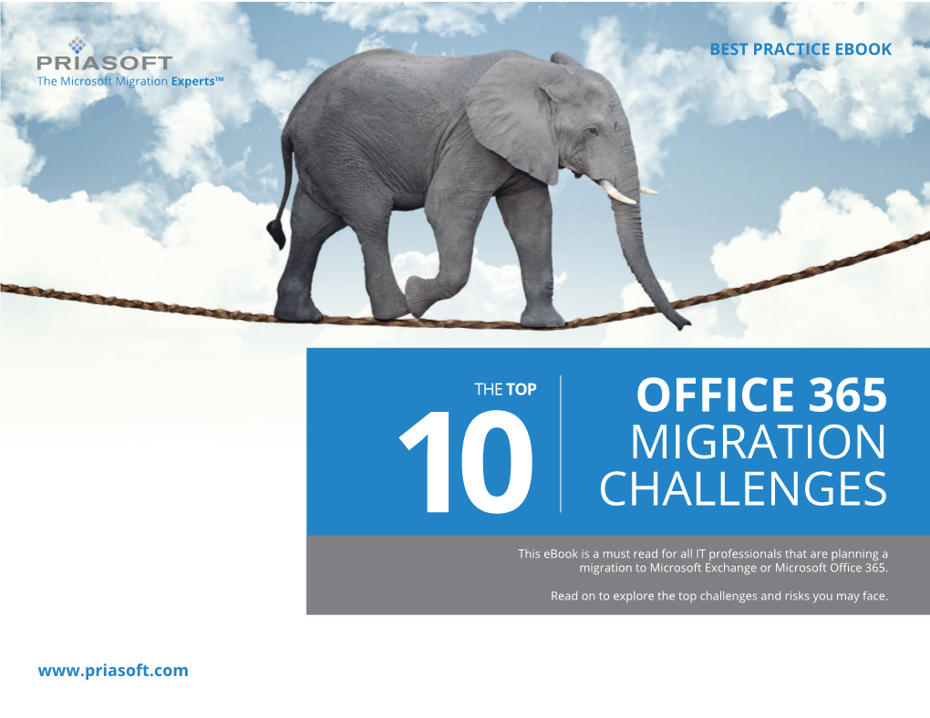 Office 365 Migration Challenges