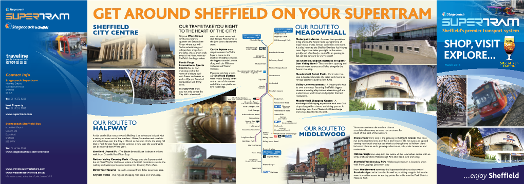 Get Around Sheffield on Your Supertram