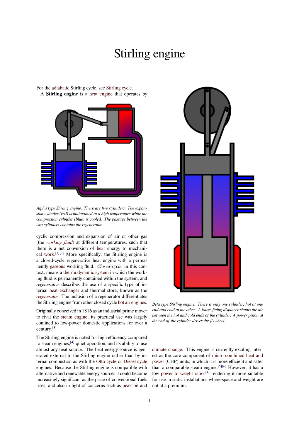 Stirling Engine