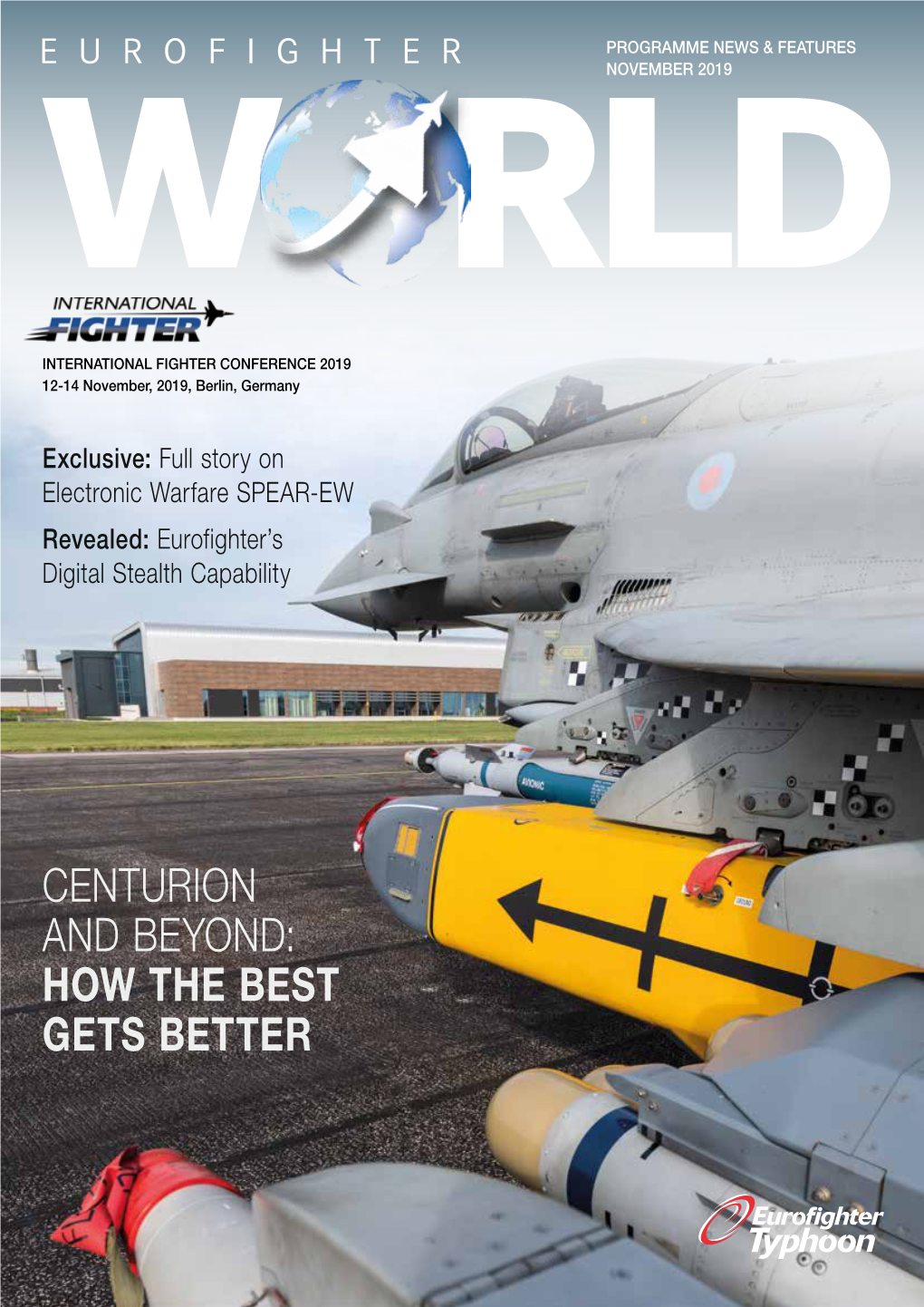 Centurion and Beyond: How the Best Gets Better 2019 · Eurofighter World 2019 · Eurofighter World 3