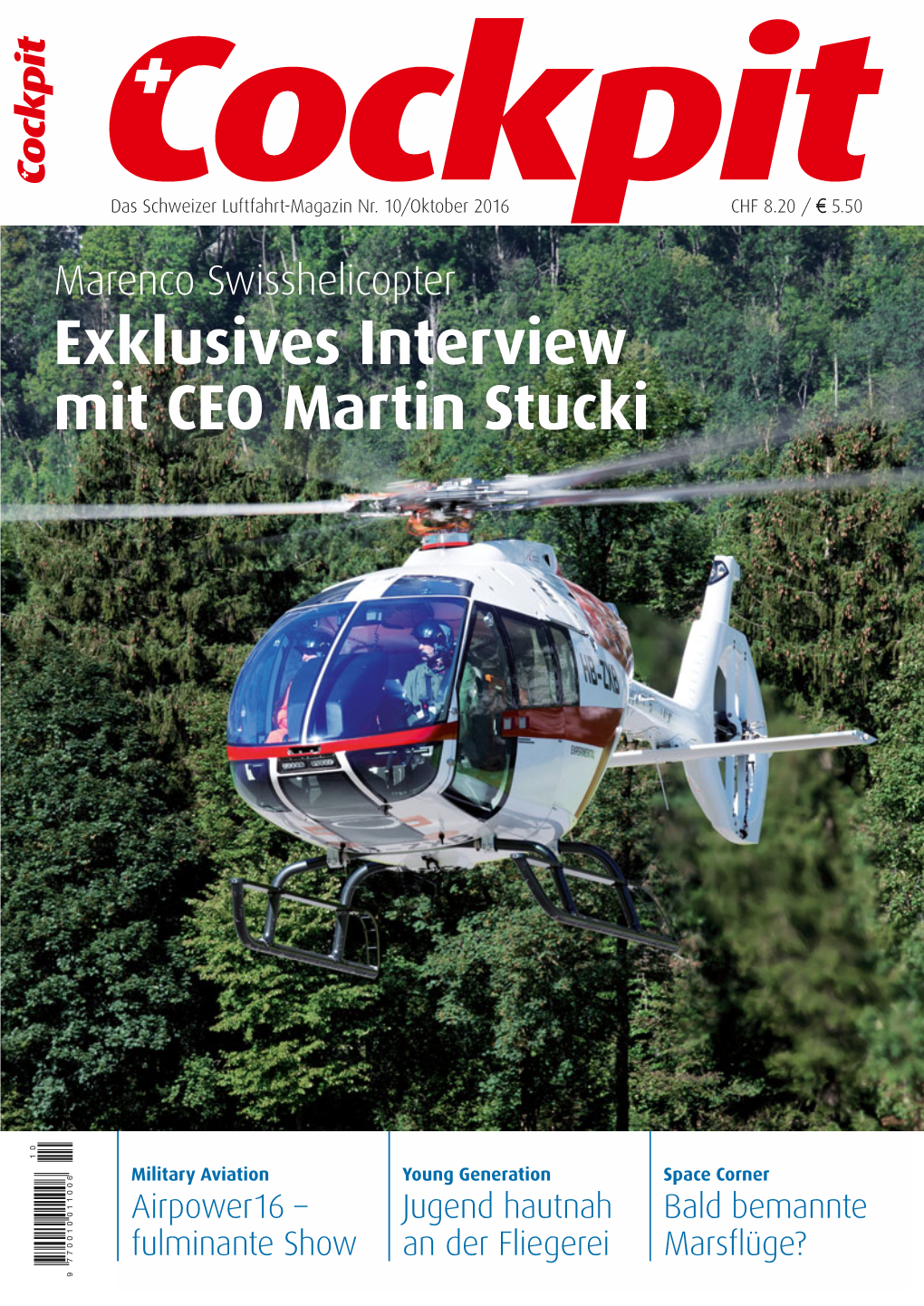 Marenco Swisshelicopter Mit CEO Martin Stucki Exklusives Interview