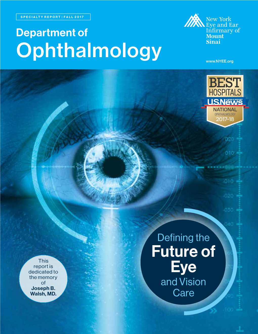 2017 Department of Ophthalmology Chair Report