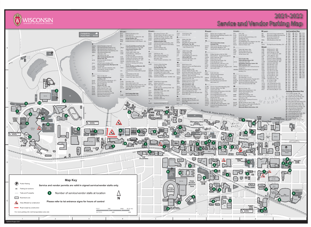 Service/Vendor Parking Map (PDF)