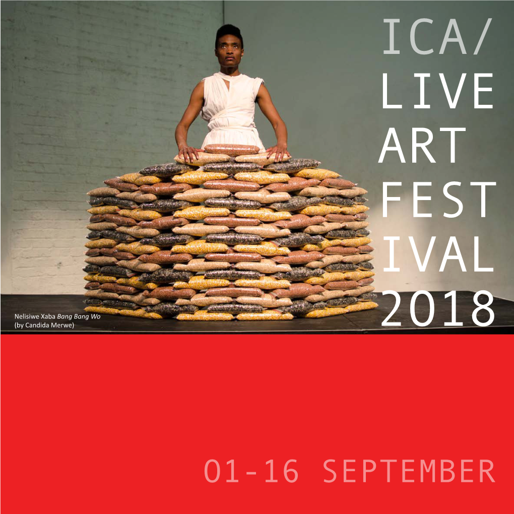 Live Art Fest Ival 2O18 Ica