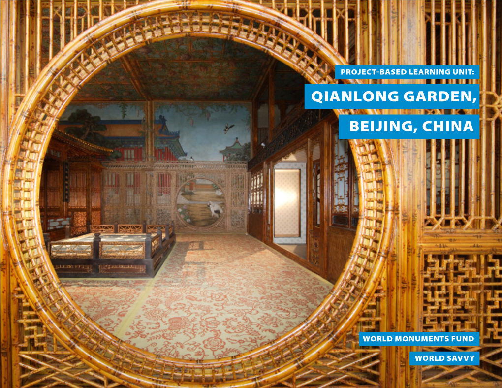 Qianlong Garden, Beijing, China