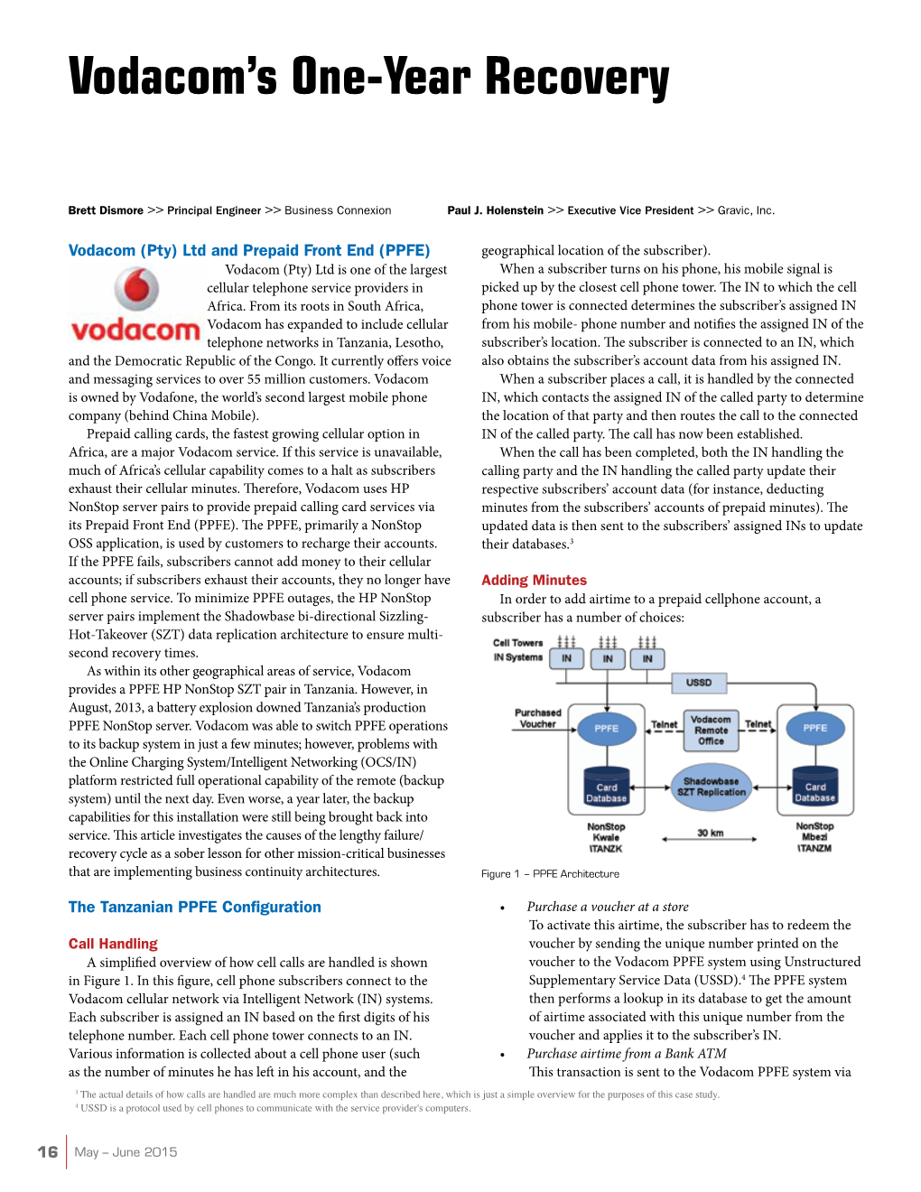 Vodacom's One-Year Recovery