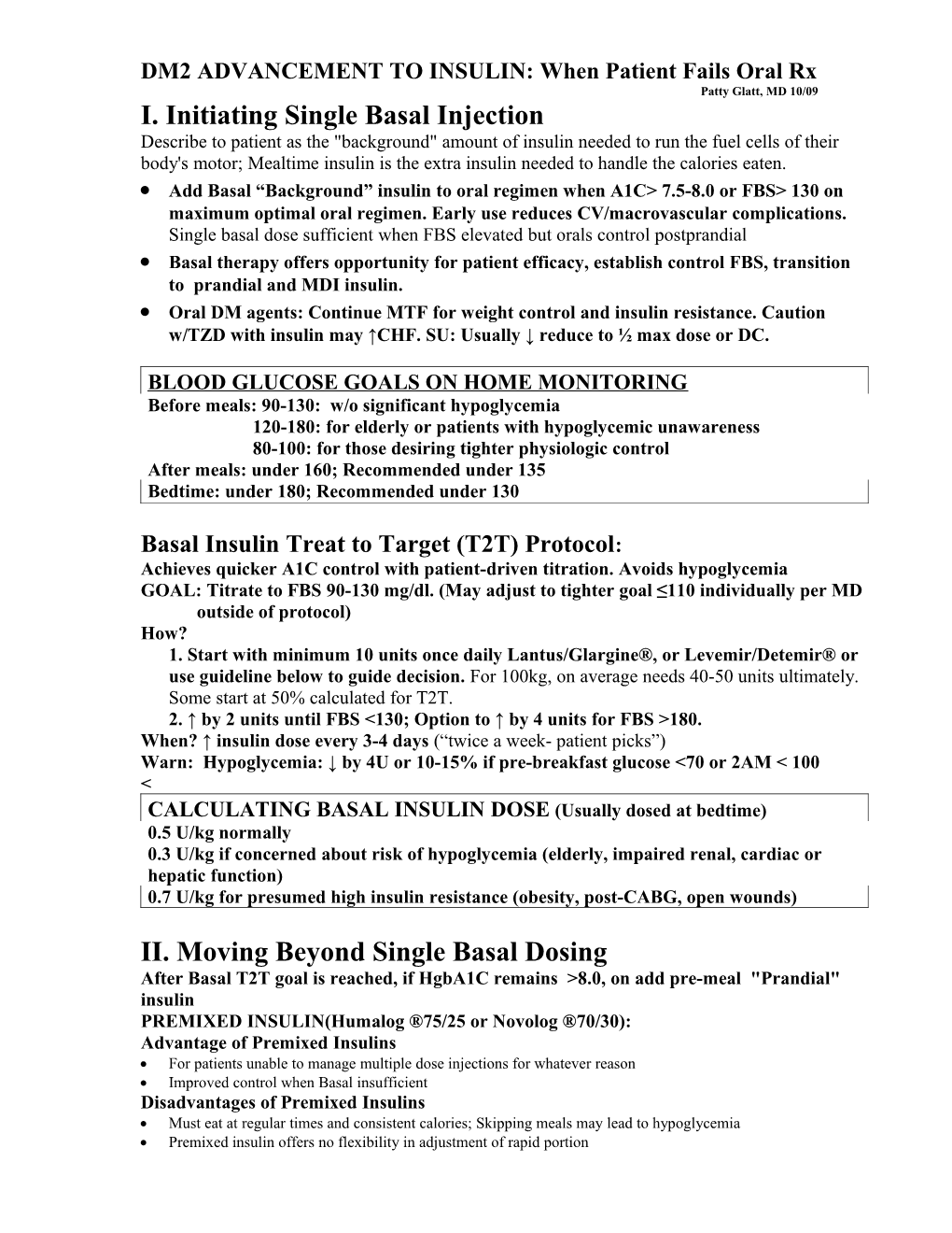 For Patients Failing Oral Therapy