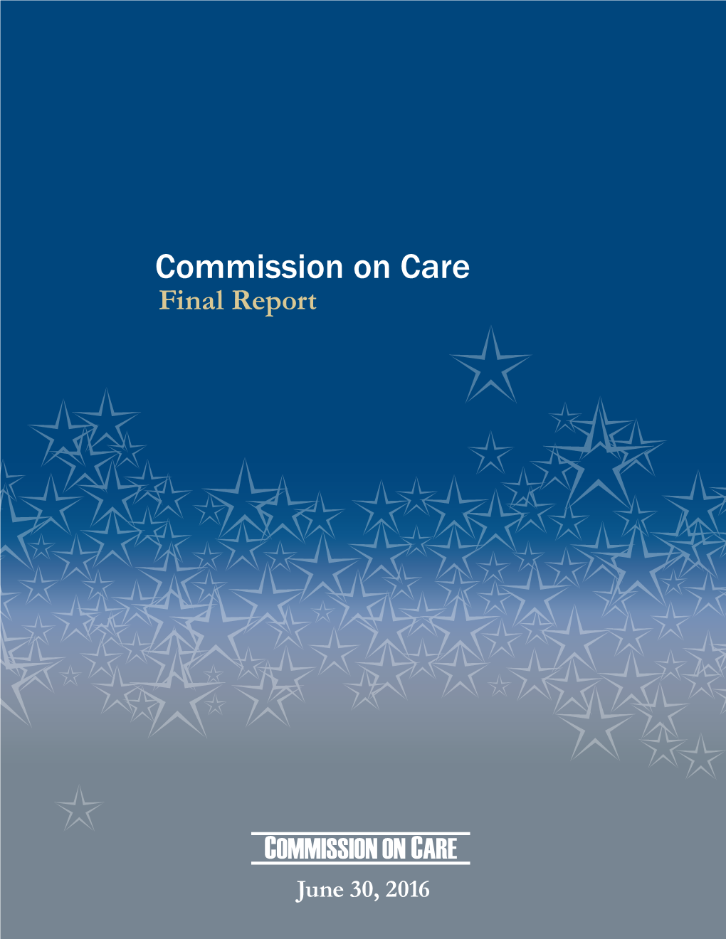 Commission on Care Final Report