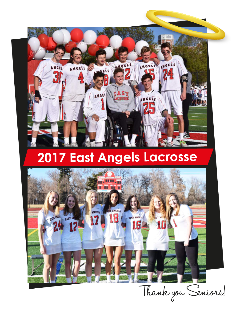 Thank You Seniors! 2017 Boys Varsity Lacrosse Team