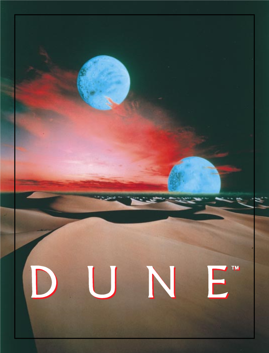 Dune Eng 26/8/97 11:16 Am Page 1 Dune Eng 26/8/97 11:16 Am Page 2