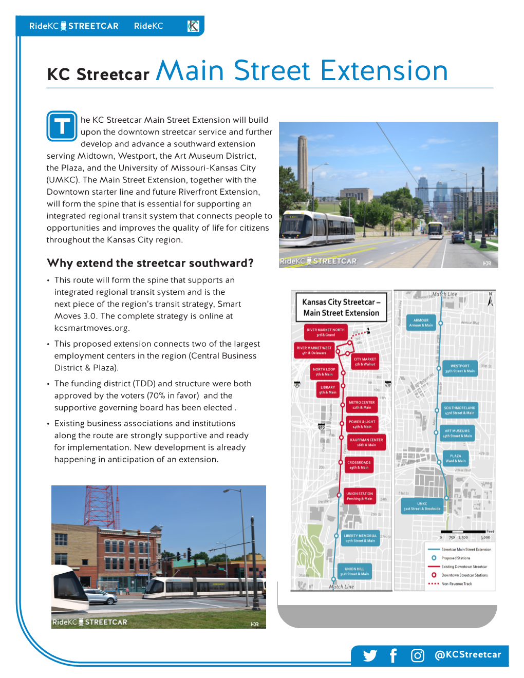 KC Streetcar Main Street Extension