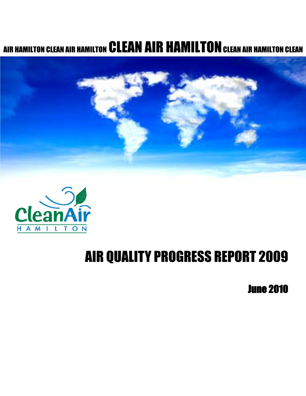 Air Quality Progress Report 2009
