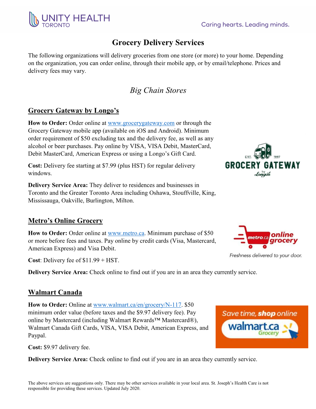 Grocery Delivery Services the Following Organizations Will Delivery Groceries from One Store (Or More) to Your Home