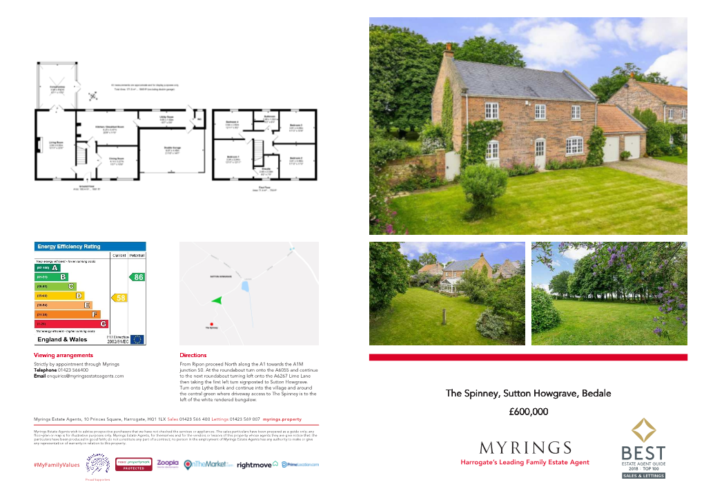 The Spinney, Sutton Howgrave, Bedale £600,000