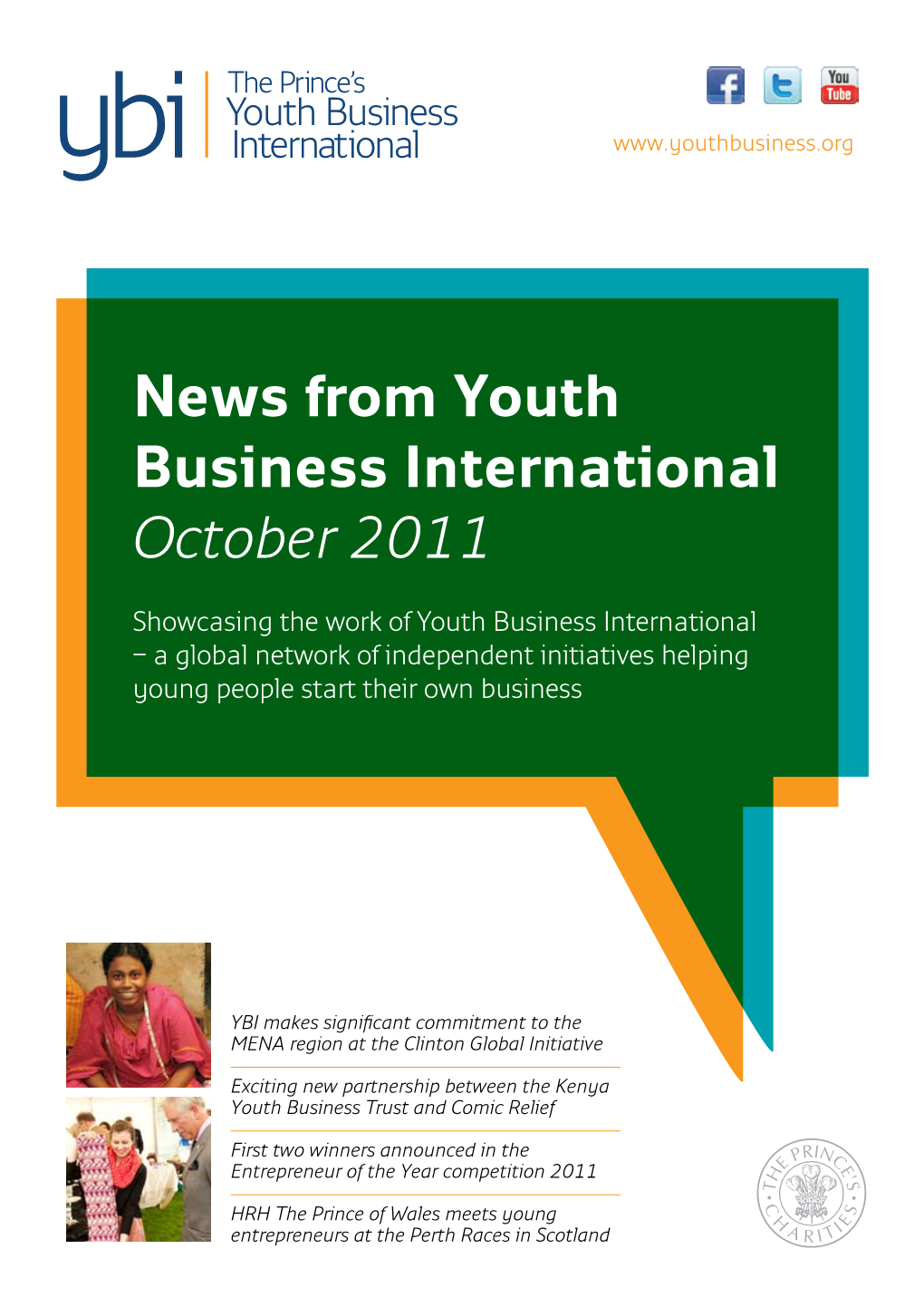 News from Youth Business International October 2011