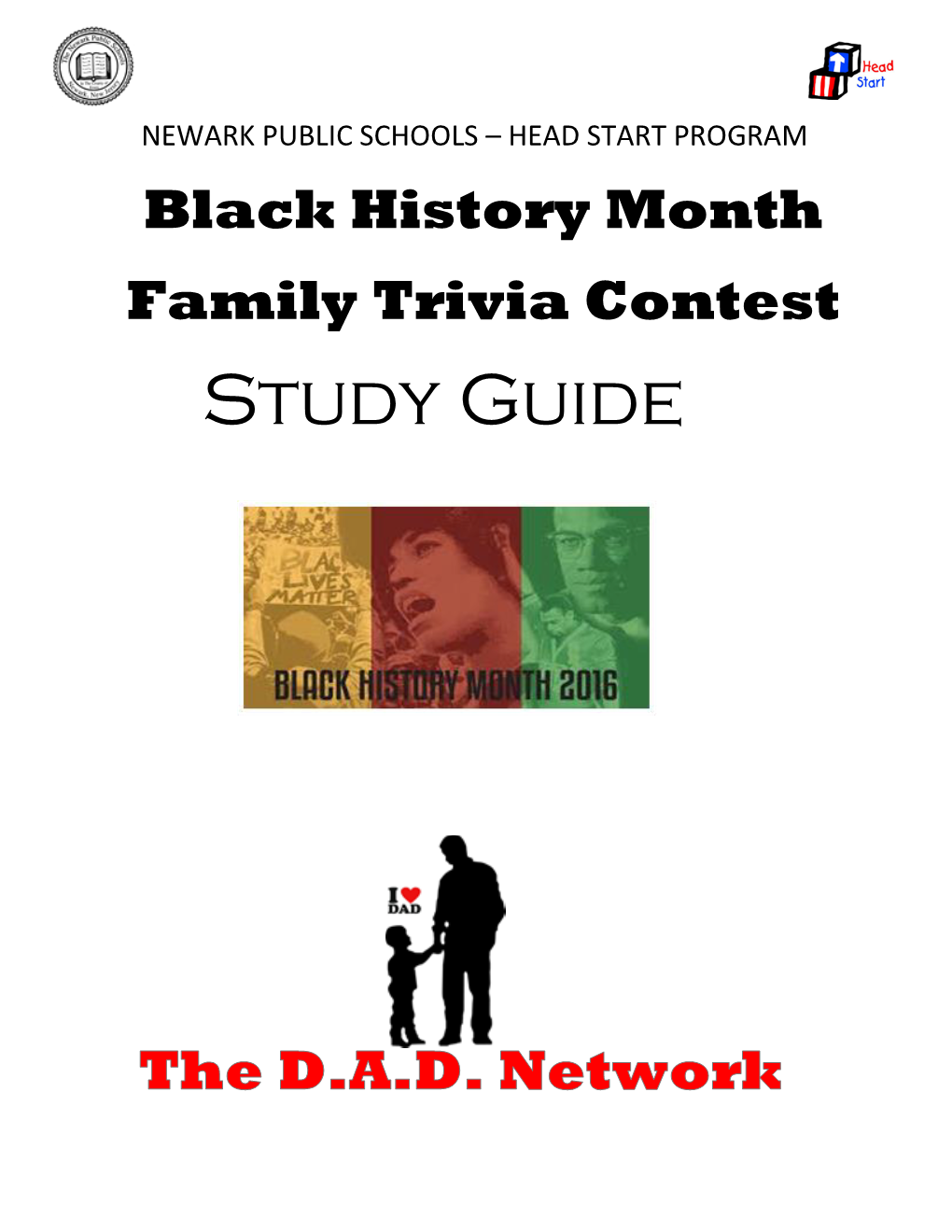 Black History Month Family Trivia Contest