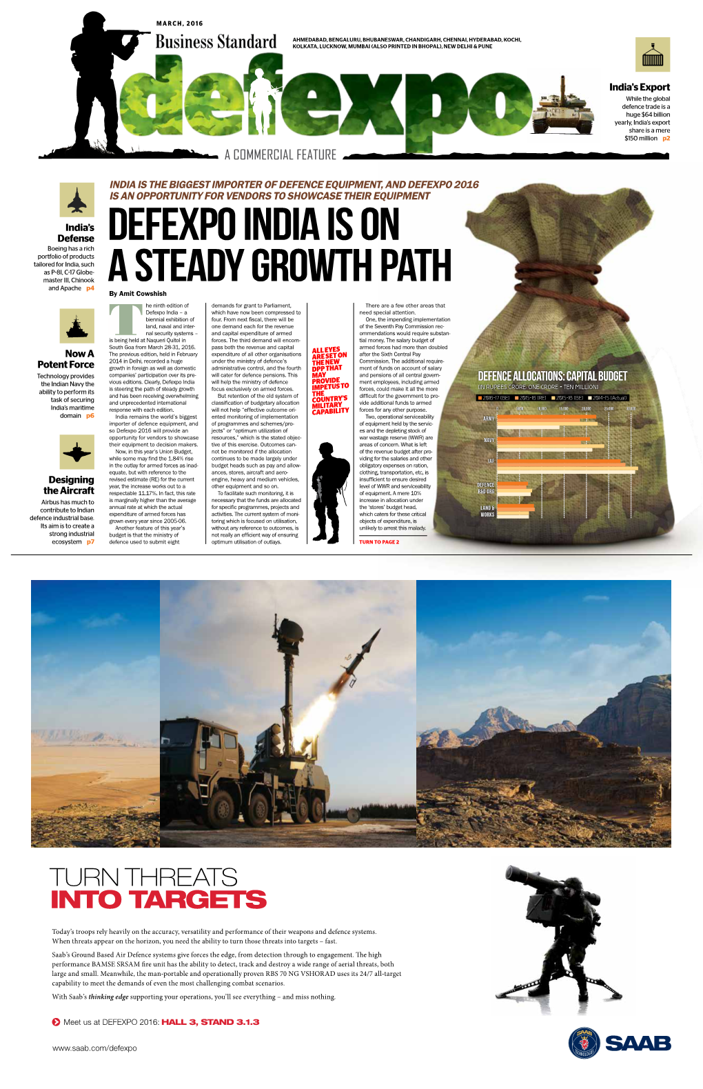 Defexpo India Is on a Steady Growth Path