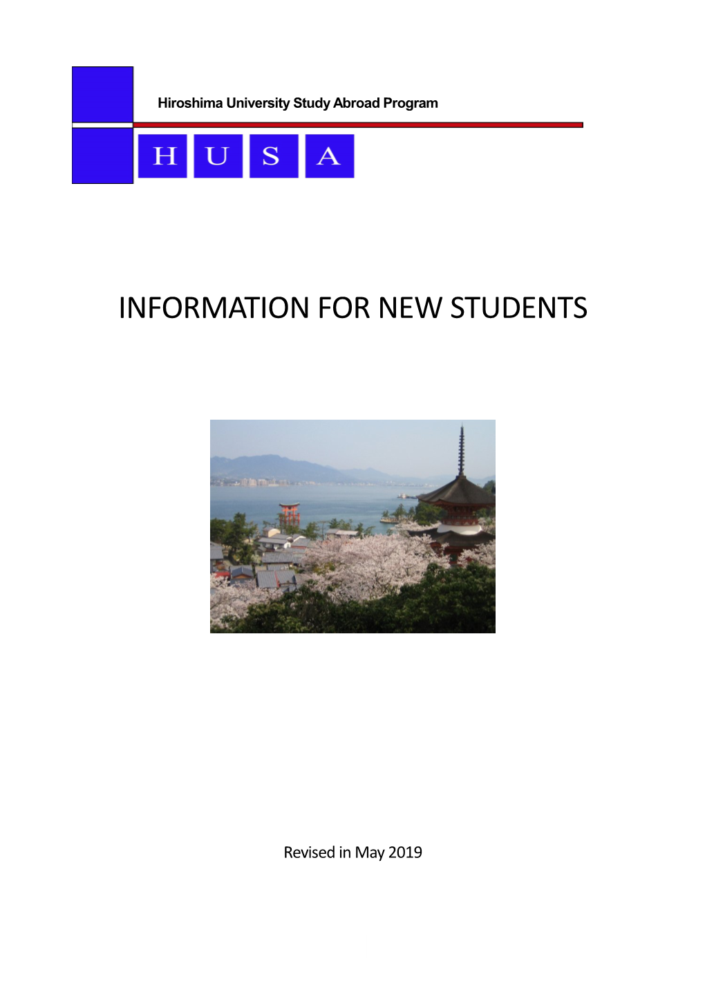 Information for New Students