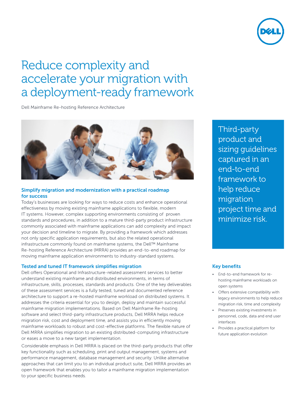 Reduce Complexity and Accelerate Your Migration with a Deployment-Ready Framework