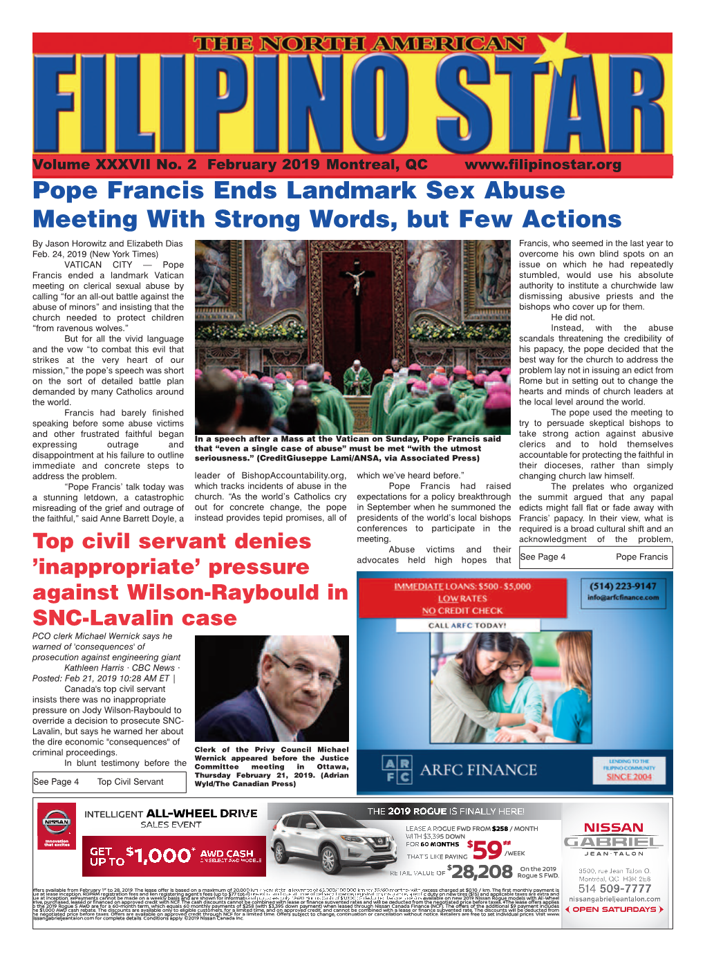 FEBRUARY 2019 Edition