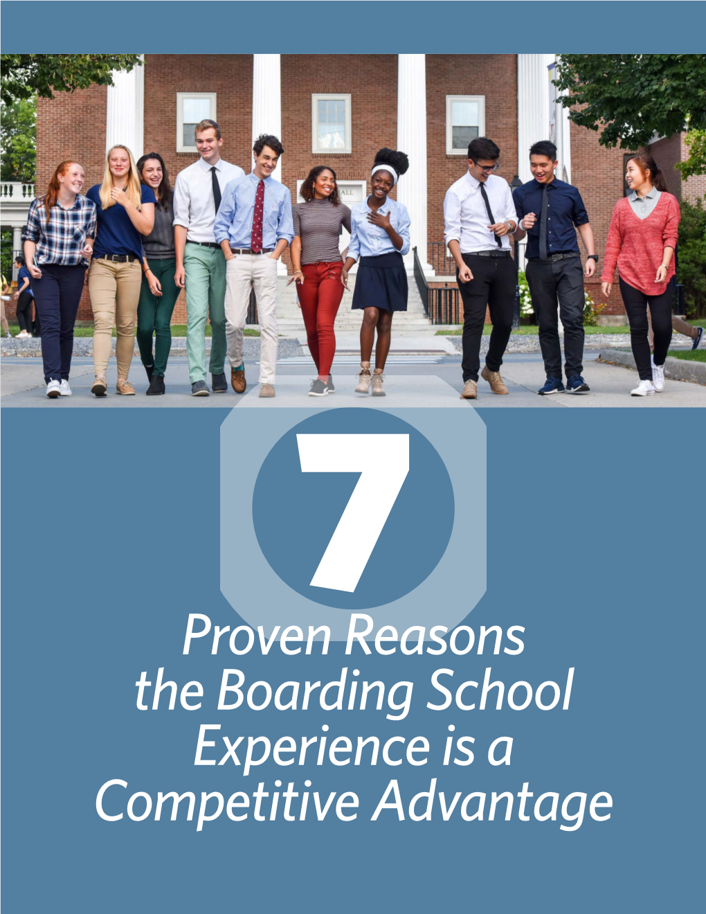 Proven Reasons the Boarding School Experience Is a Competitive Advantage As Parents Already Know, Quality of Education 95% Is Crucial to a Student’S Success