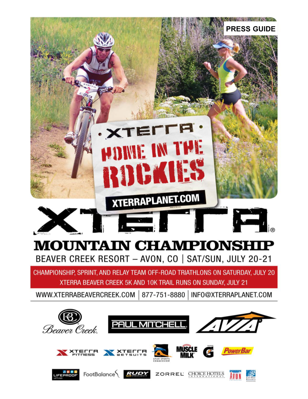 2013 XTERRA Mtn Champs Press Guide:2007 XTERRA Saipan Press