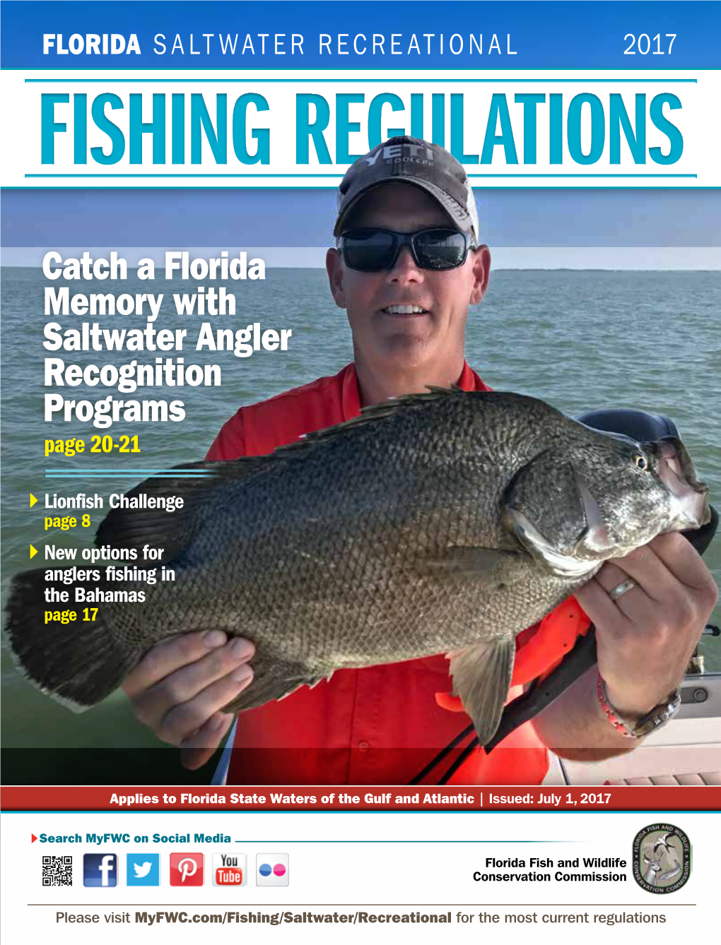 Catch a Florida Memory with Saltwater Angler Recognition Programs Page 20-21