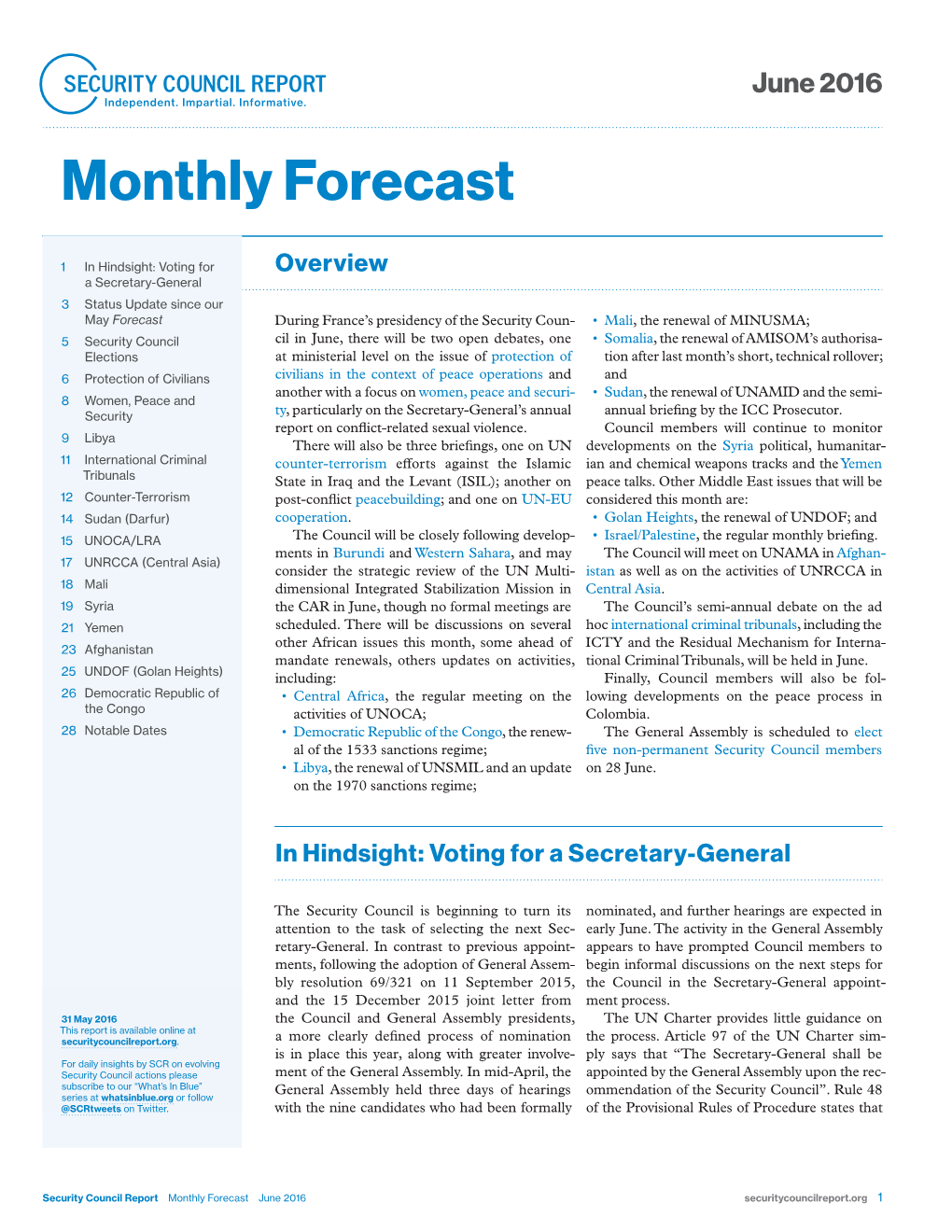 June 2016 Forecasts.Indd